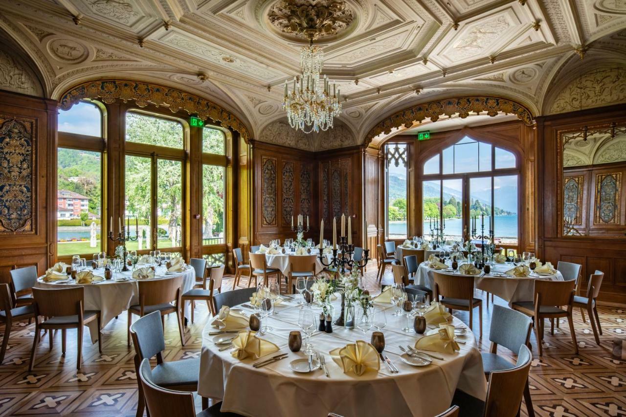Schloss Schadau - Swiss Historic Hotel Thun Exterior foto